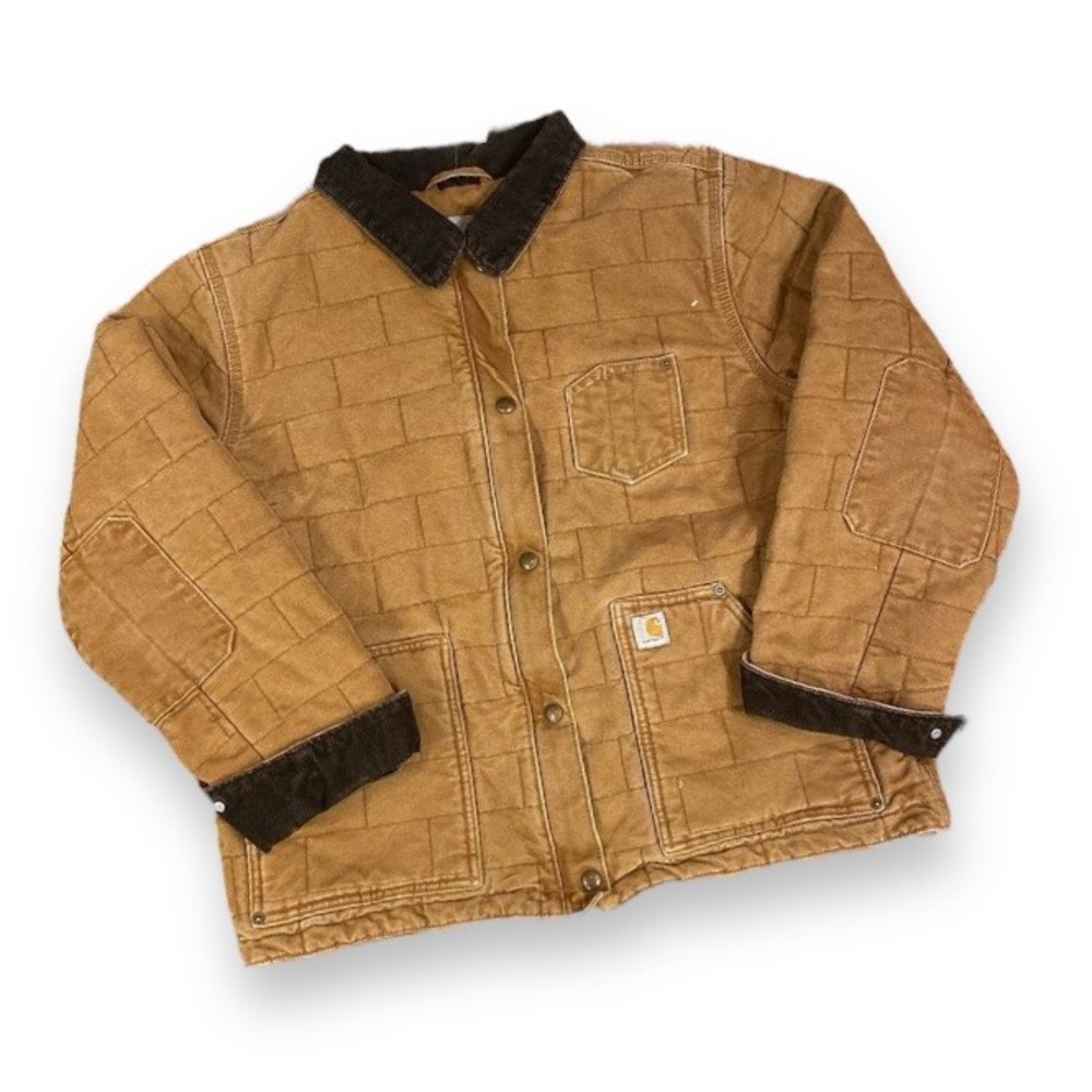 EUC Carhartt Quilted Duck Canvas Coat